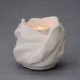 Our Holy Mother Eternal Flame - Ceramic Cremation Ashes Candle Holder Keepsake – Unglazed